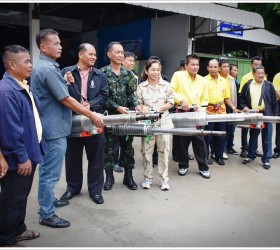  พิธีเปิดโครงการป้องกันและควบคุมโรคไข้เลือดออก ประจำปี 2559