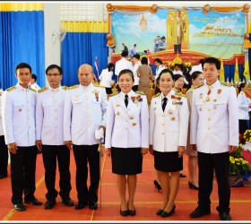 พิธีถวายพรชัยมงคล เนื่องในโอกาสวันเฉลิมพระชนมพรรษา ๘๘ พรรษา ๕ ธันวาคม ๒๕๕๘