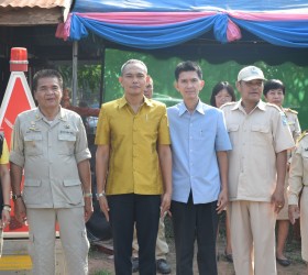 พิธีเปิดโครงการรณรงค์ป้องกันและลดอุบัติเหตุทางถนนช่วงเทศกาลสงกรานต์ ประจำปีงบประมาณ 2562