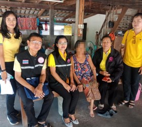 องค์การบริหารส่วนตำบลเชียงเพ็ง ออกเยี่ยมบ้านผู้ประสบปัญหาทางสังคม พร้อมด้วยเจ้าหน้าที่จากสำนักงานพัฒนาสังคมและความมั่นคงของมนุษย์ จังหวัดยโสธร 