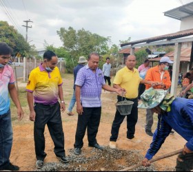 กิจกรรมจิตอาสา  ปรับสภาพแวดล้อมบ้านผู้สูงอายุ