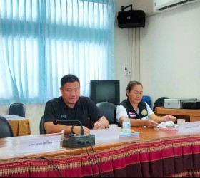 เข้าร่วมการประชุมหัวหน้าส่วนราชการ คณะกรรมการบริหารงานอำเภอแบบบูรณาการ (กบอ.) และกำนัน ผู้ใหญ่บ้าน ประจำเดือนสิงหาคม 2569 