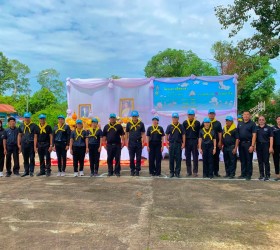 องค์การบริหารส่วนตำบลเชียงเพ็ง ร่วมกิจกรรมจิตอาสา บำเพ็ญสาธารณประโยชน์และบำเพ็ญกุศล เนื่องในโอกาส วันคล้ายวันพระราชสมภพ สมเด็จพระนางเจ้าสิริกิติ์ พระบรมราชินีนาถ พระบรมราชชนนีพันปีหลวง